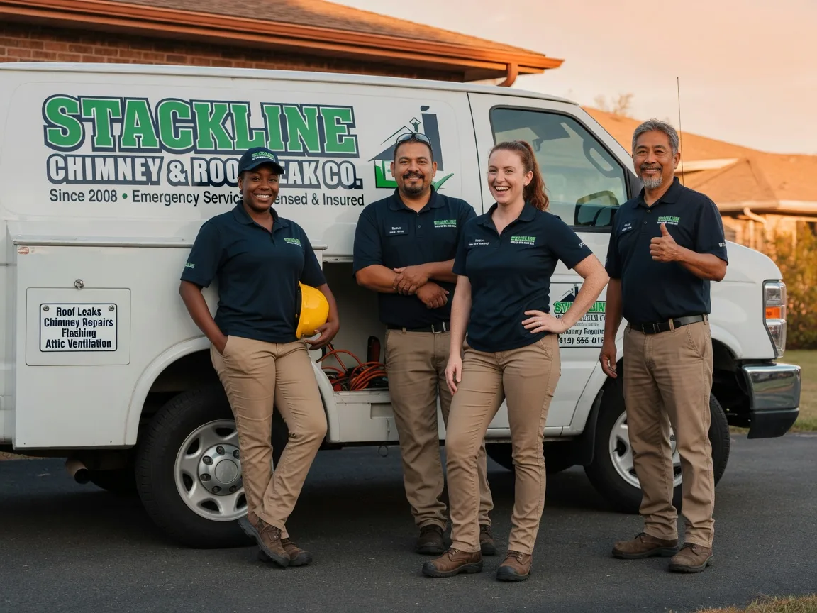 Chimney flashing repair company in Riverside, WA